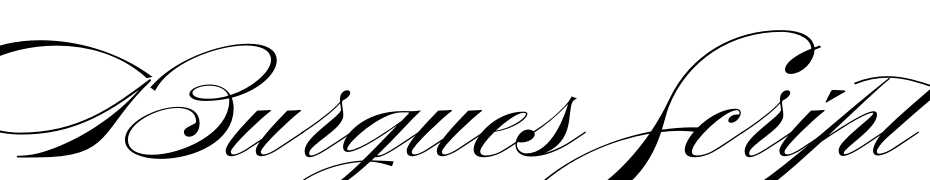 Burgues Script cкачати шрифт безкоштовно
